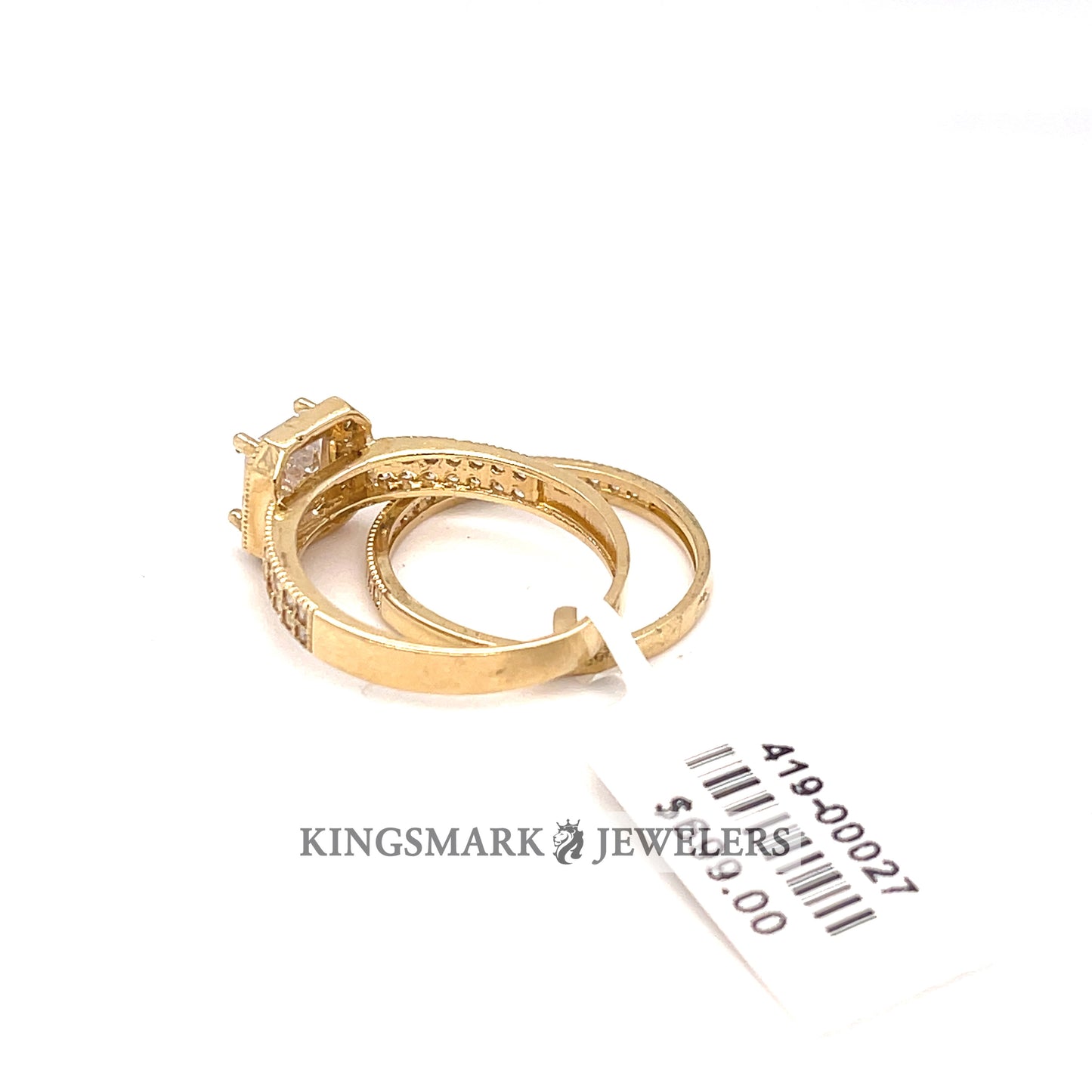 14K Gold Bridal Set