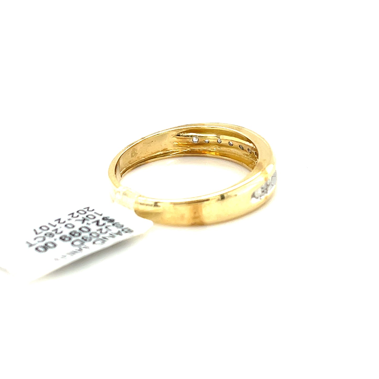 Diamond Wedding Bands - Men'