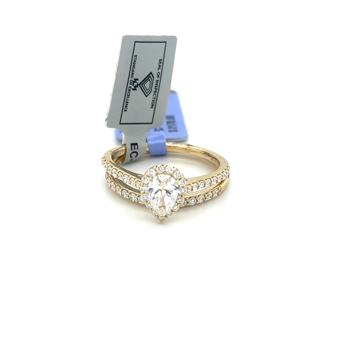 14K YG 1.00CT L.G. DIA Bridal