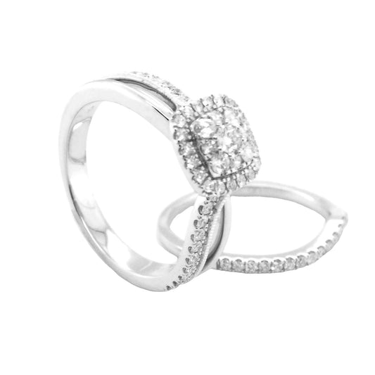 Diamond Wedding Set