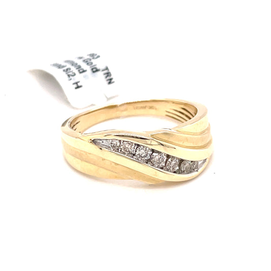 Diamond Wedding Bands - Men'