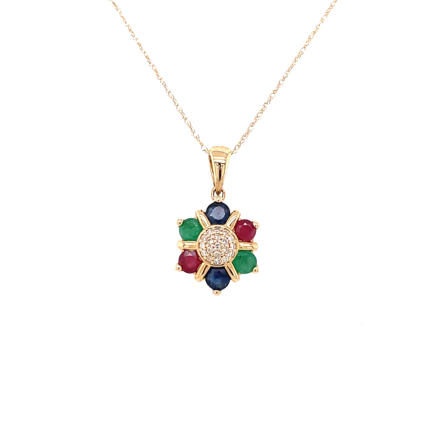 Colored Stone Pendant