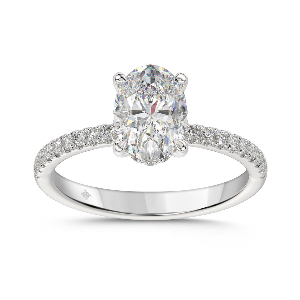 Lab Grown Diamond Engagement Ring