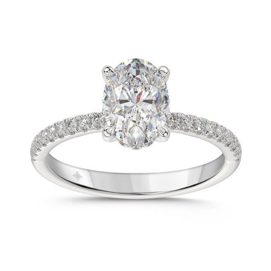 Lab Grown Diamond Engagement Ring