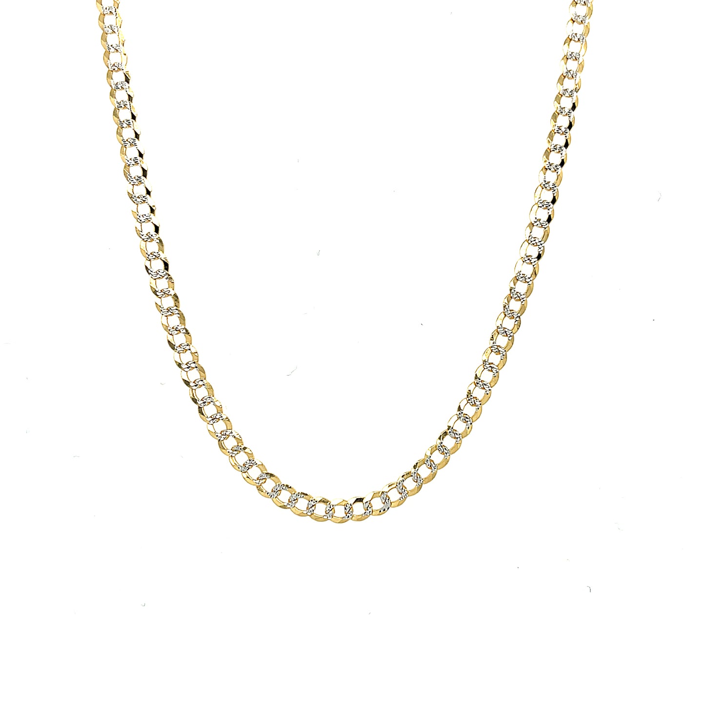 10K Y.Gold Solid Cuban Curb D/
