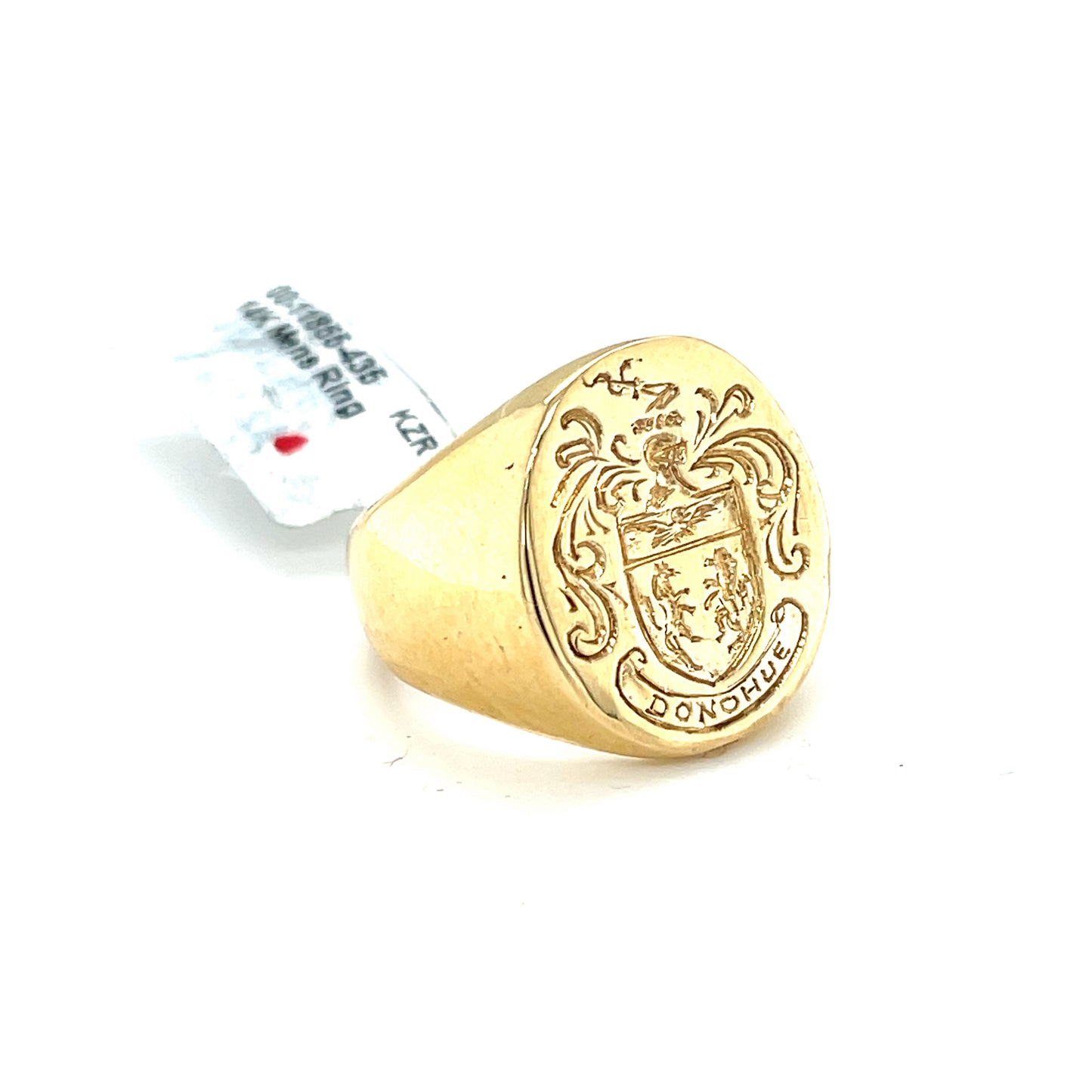 14K Gold Mens Ring