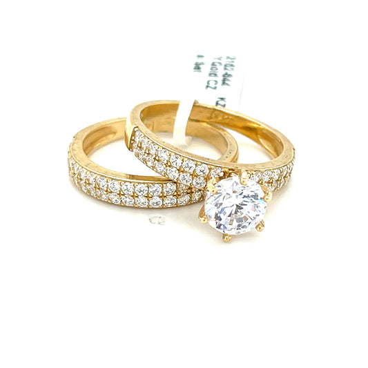 14K Gold Bridal Set