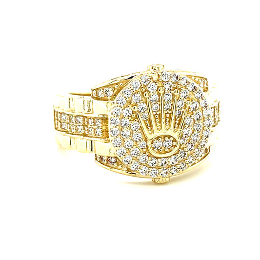 10K Gold Mens Ring