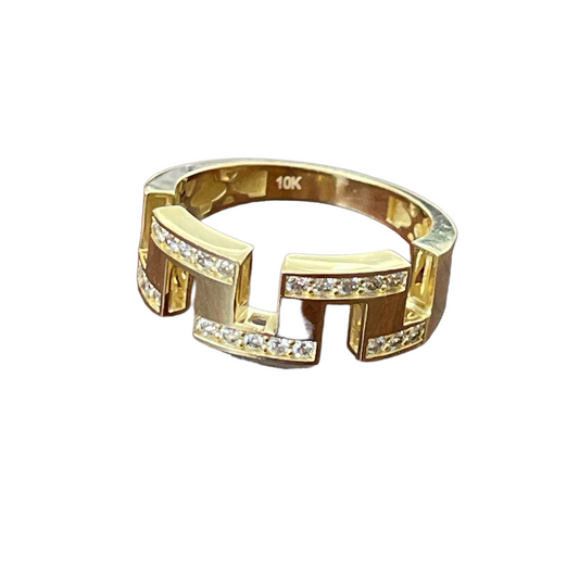 10K Gold Mens Ring