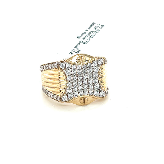 10K Gold Mens Ring