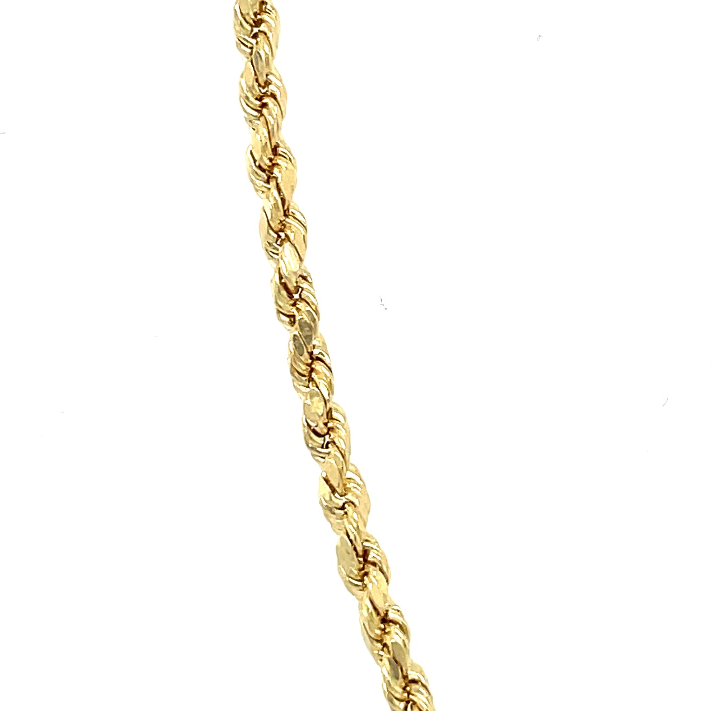 10K Y.Gold Semi-Solid Rope Chain 2mm 16" (2.3g)