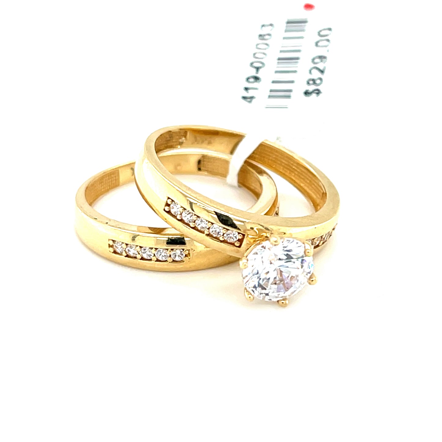 14K Gold Bridal Set