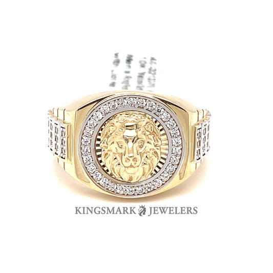 10K Gold Mens Ring