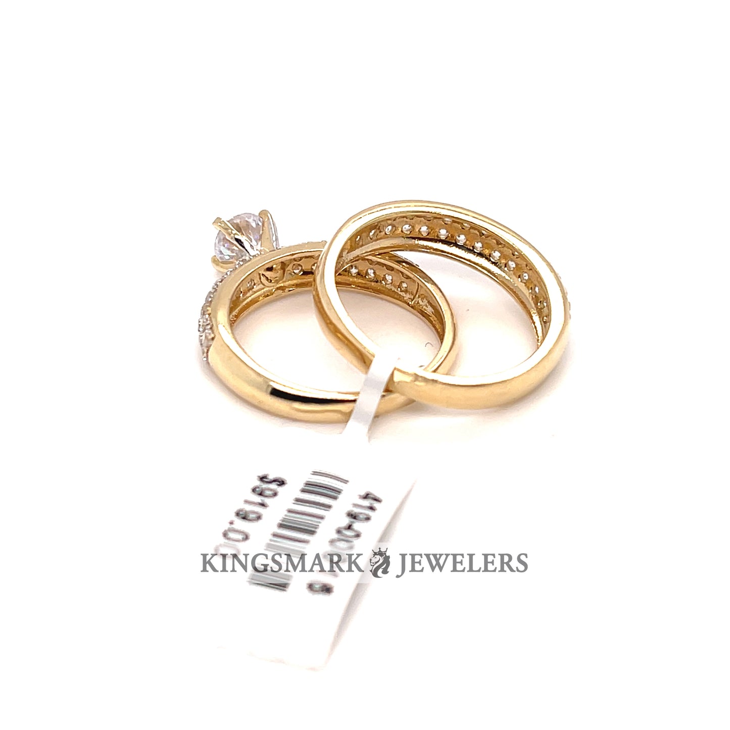 14K Gold Bridal Set