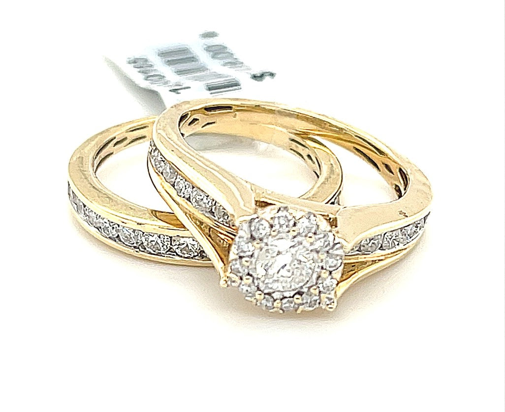 Diamond Wedding Set