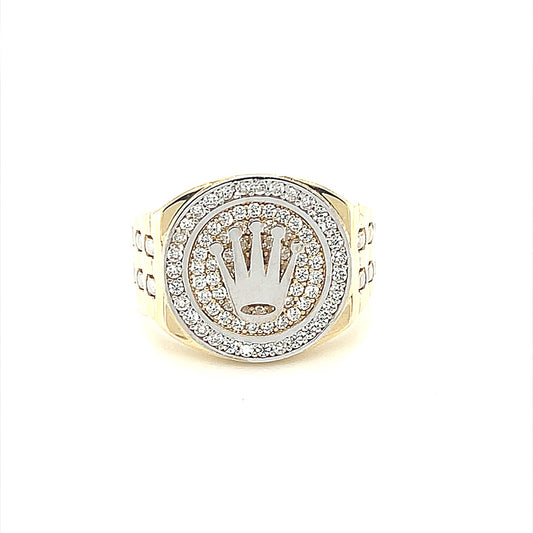 10K Gold Mens Ring