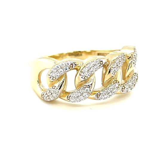 10K Gold Mens Ring
