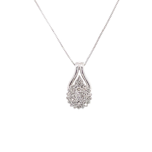 Diamond Pendant Set