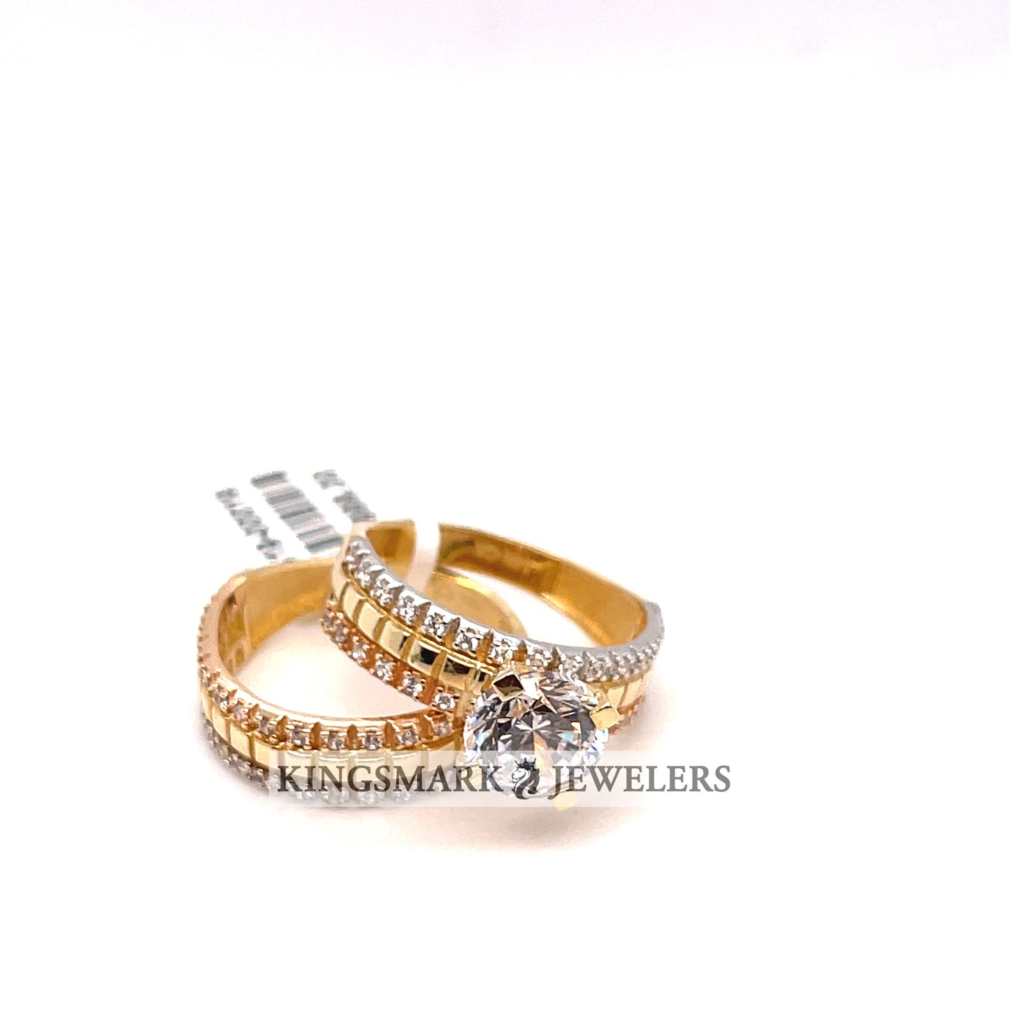 14K Gold Bridal Set