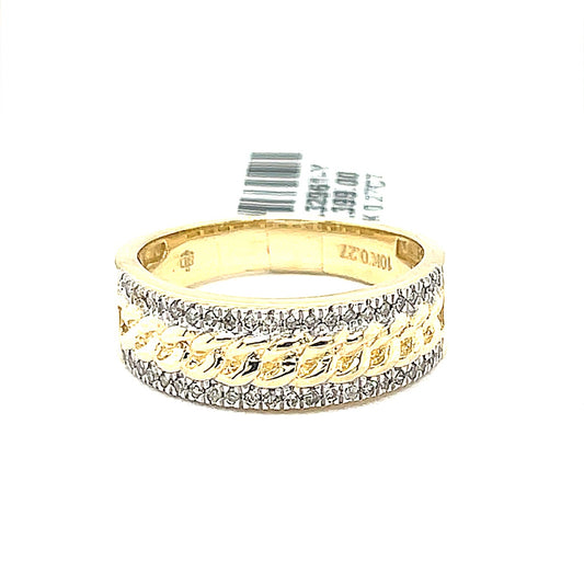 Diamond Wedding Bands - Men'