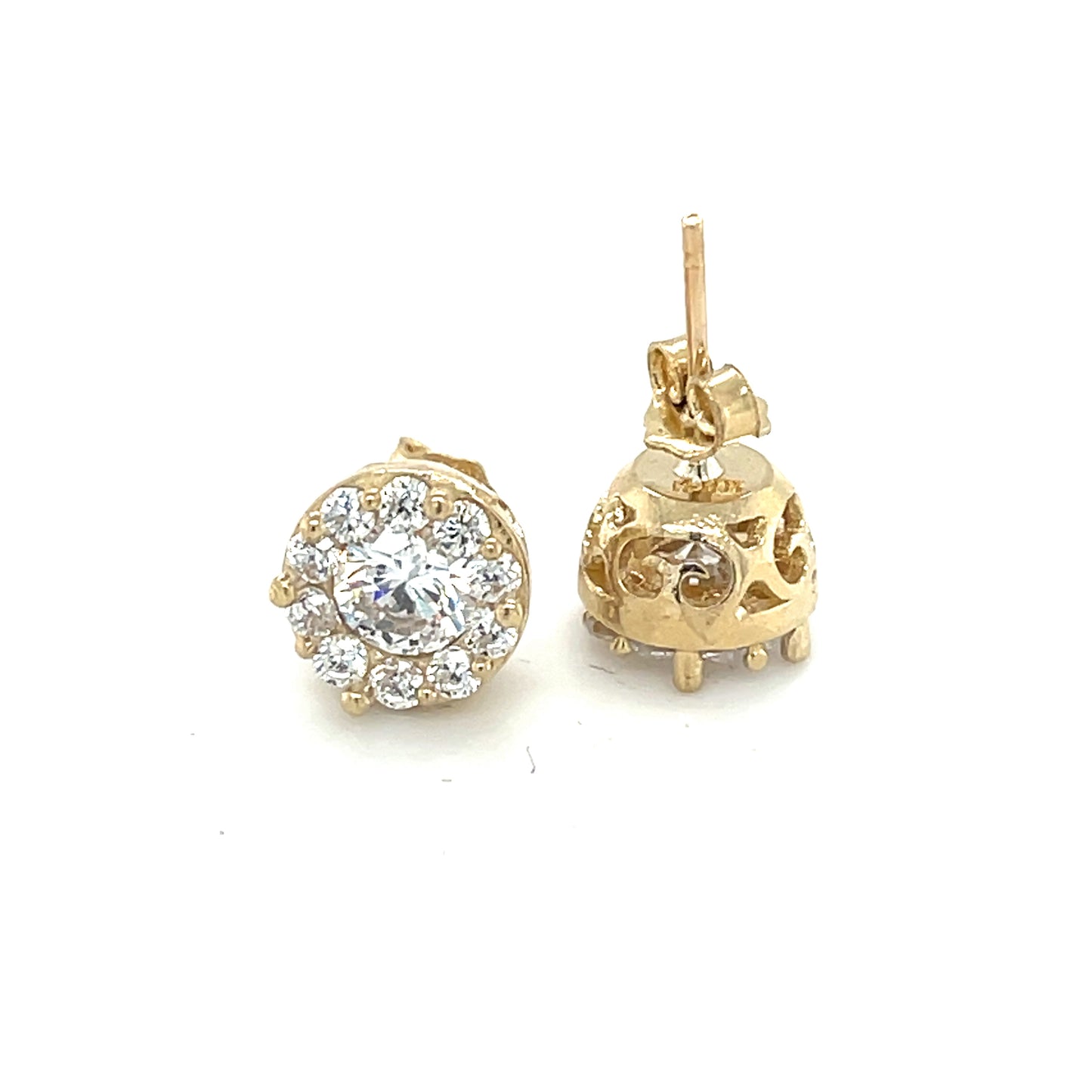 10K Gold Earrings/Stud