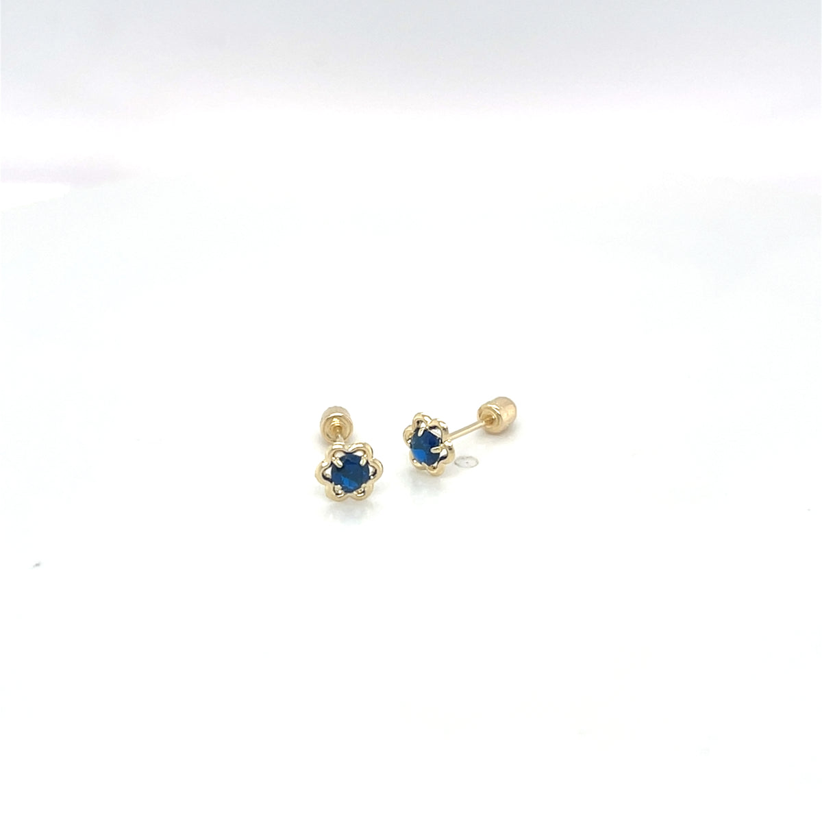 14KY Baby Screw Back Earrings