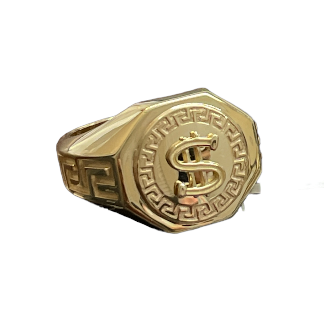 10K Gold Mens Ring