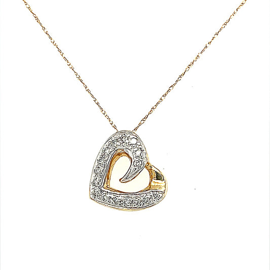 Diamond Pendant Set