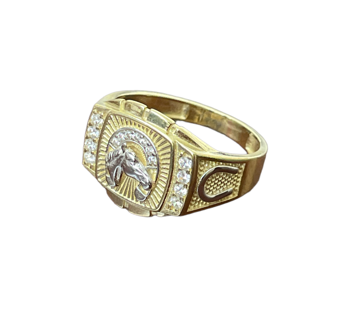 10K Gold Mens Ring