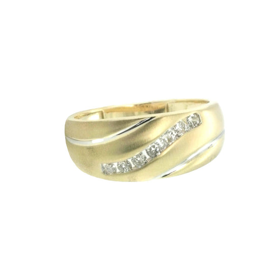 Diamond Wedding Bands - Men'