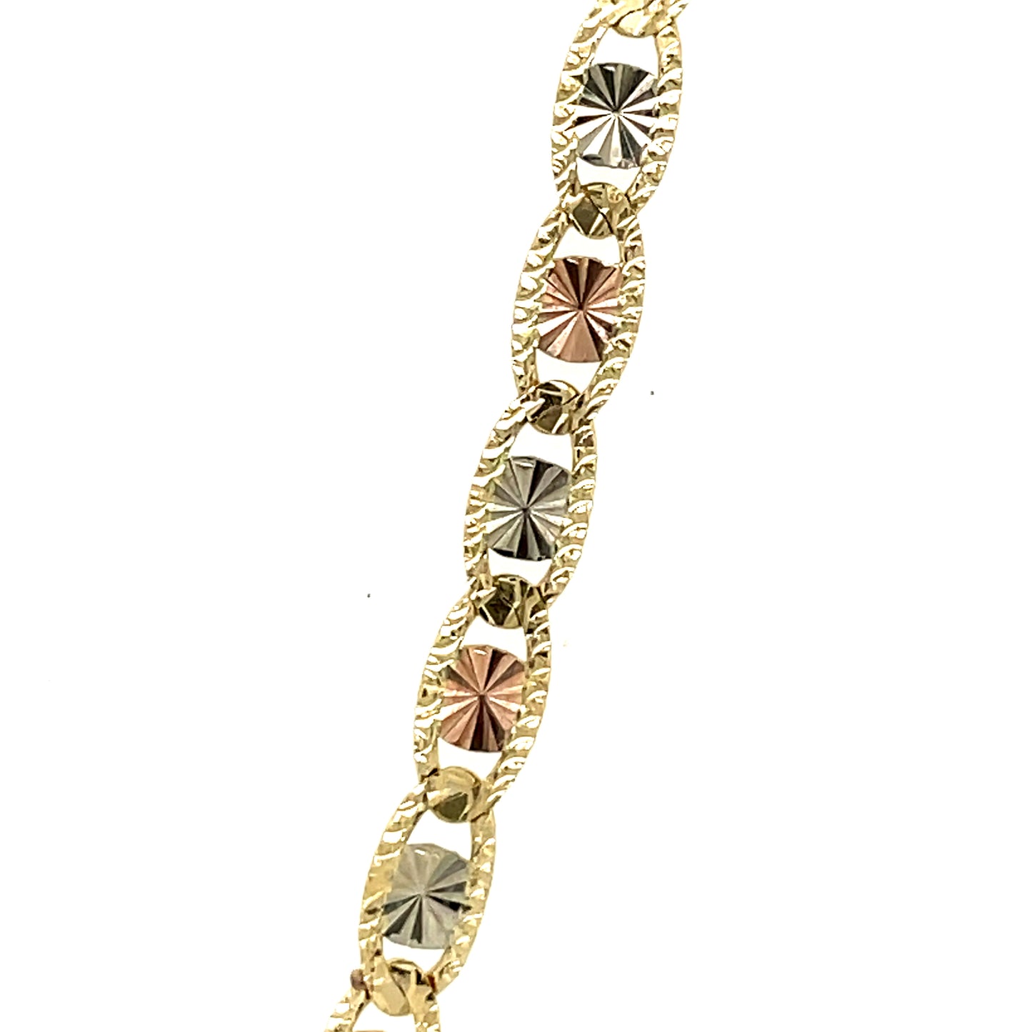 14K Yellow Gold Valentino 4mm 24"