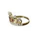 14K Y+R Gold TT CZ "Sweet 15" Ladies Ring