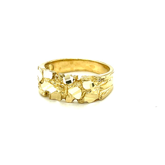 10K Gold Mens Ring
