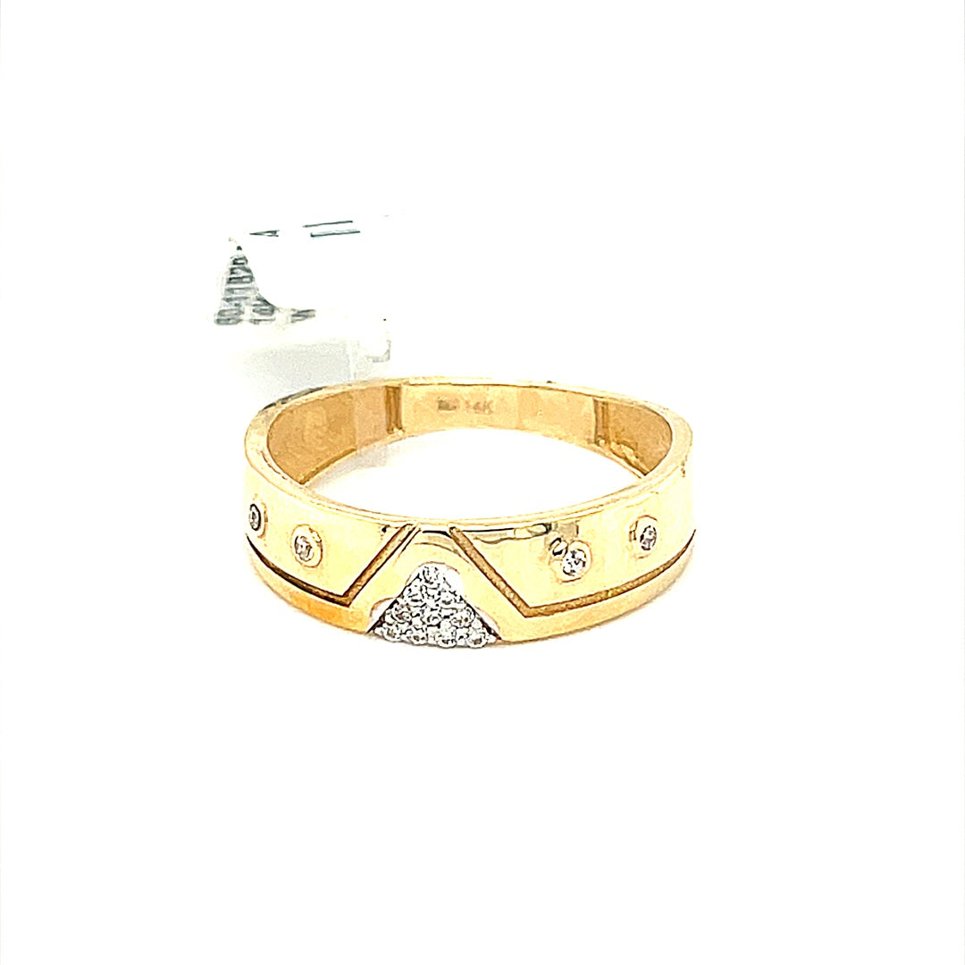 14K Gold Wedding Band