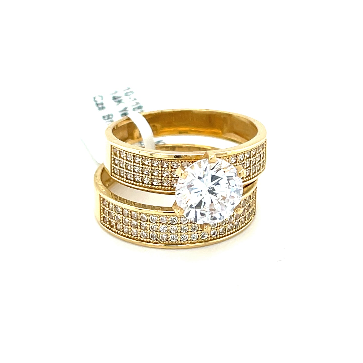 14K Gold Bridal Set