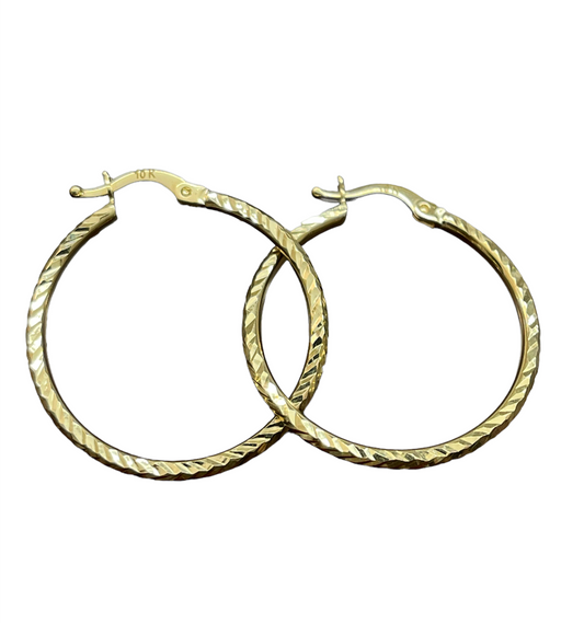 10K Gold Earrings/Stud