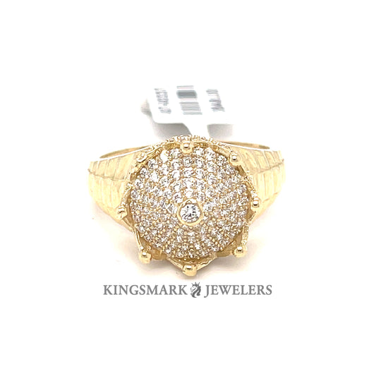 10K Gold Mens Ring