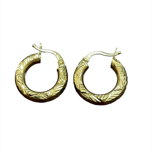 10K Gold Earrings/Stud