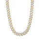 10K Y.Gold Monaco D/C Chain 9.5mm 24" (28.6g)