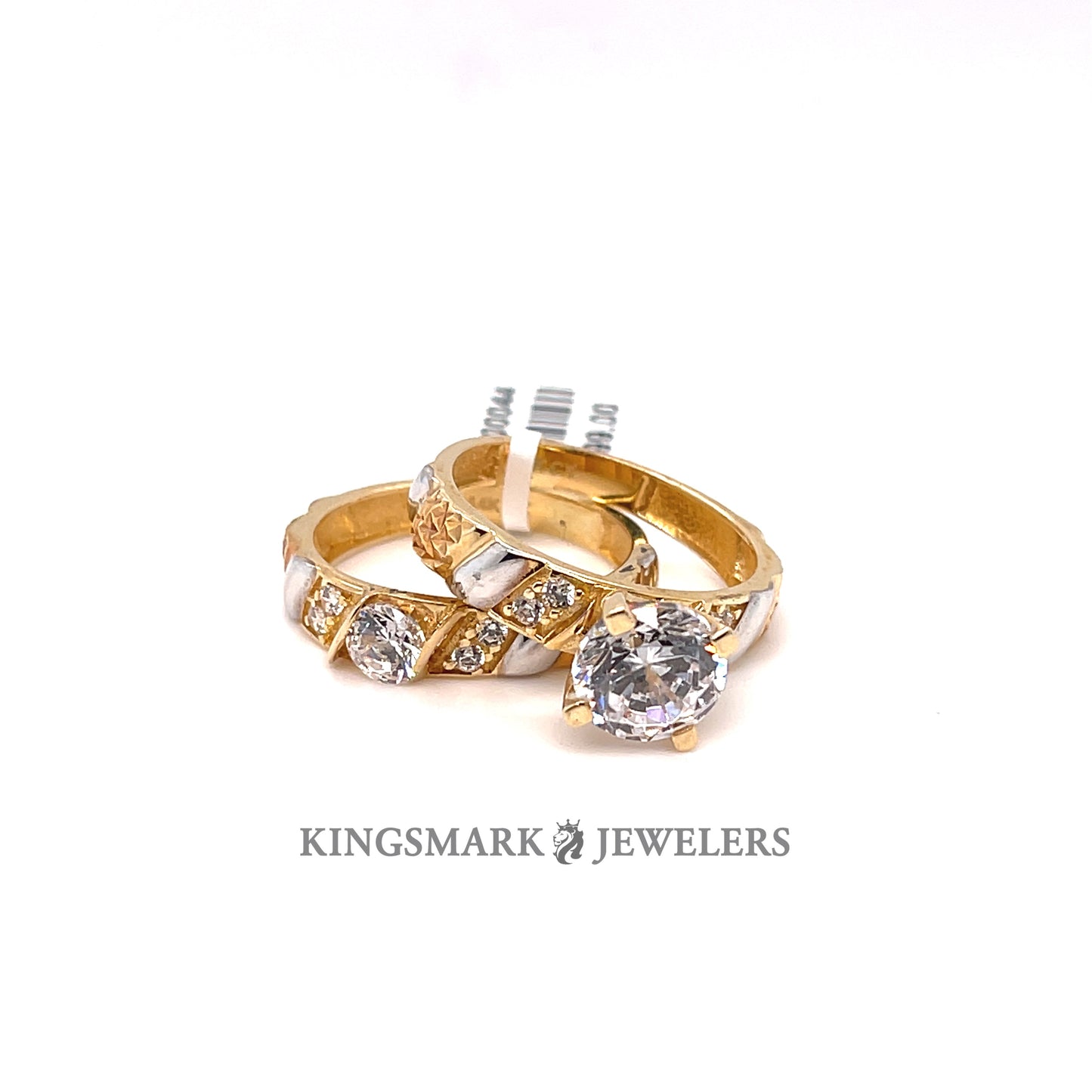 14K Gold Bridal Set