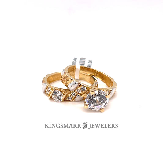 14K Gold Bridal Set