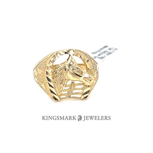 10K Gold Mens Ring