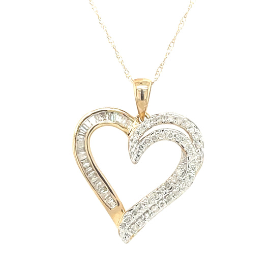 Diamond Pendant Set