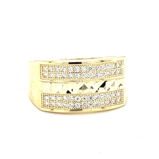 10K Gold Mens Ring
