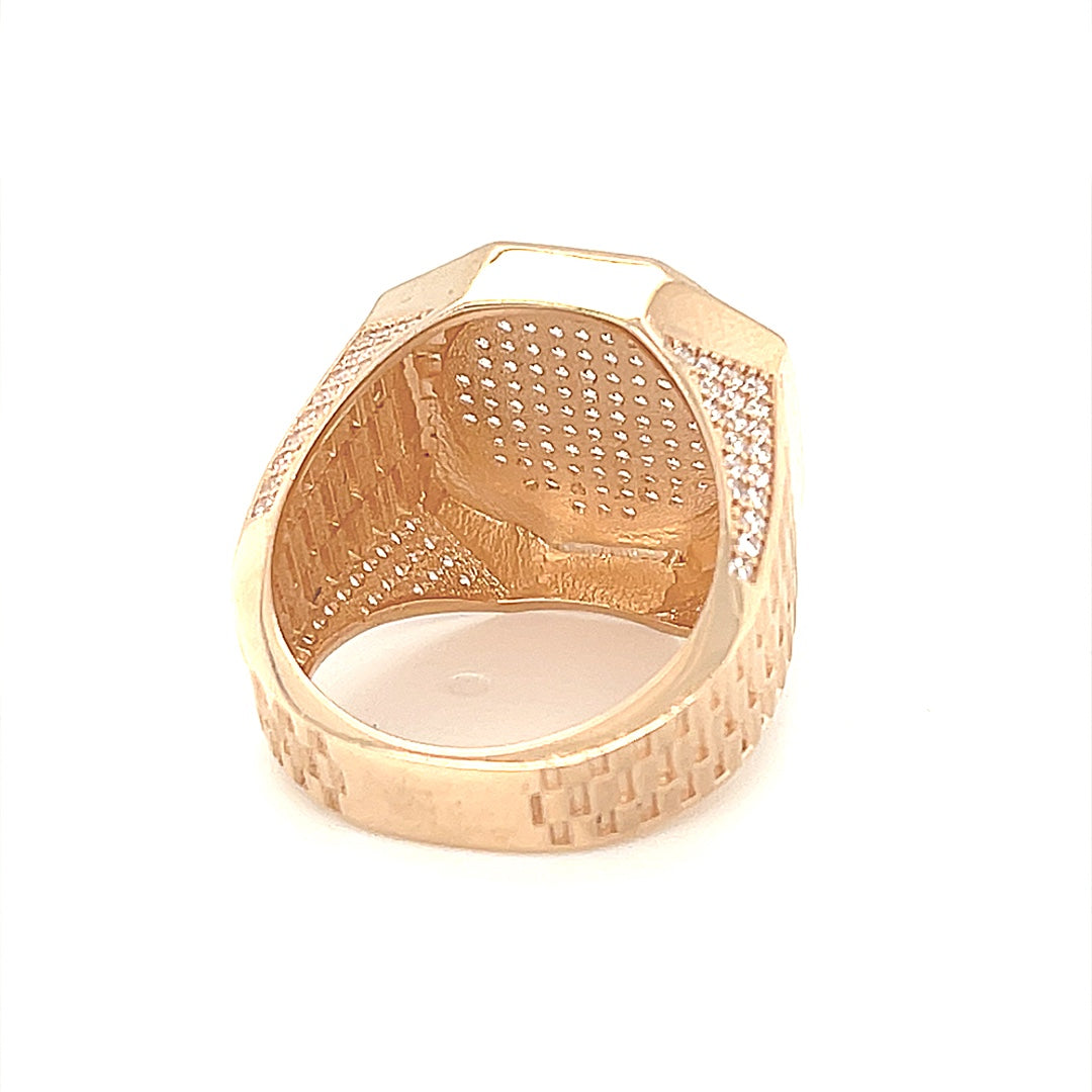 10K Gold Mens Ring