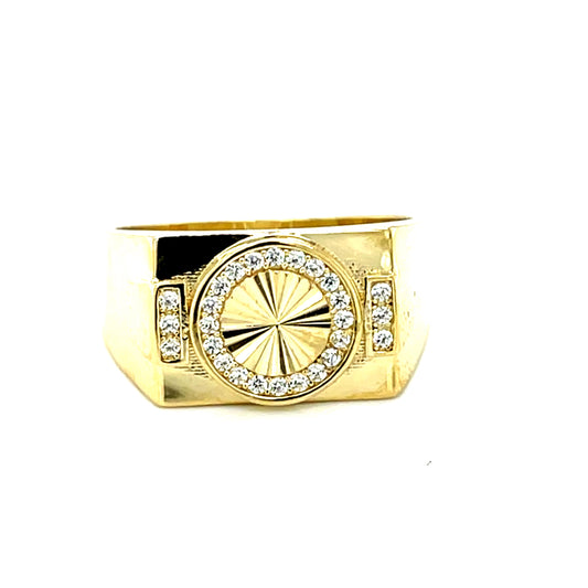 10K Gold Mens Ring