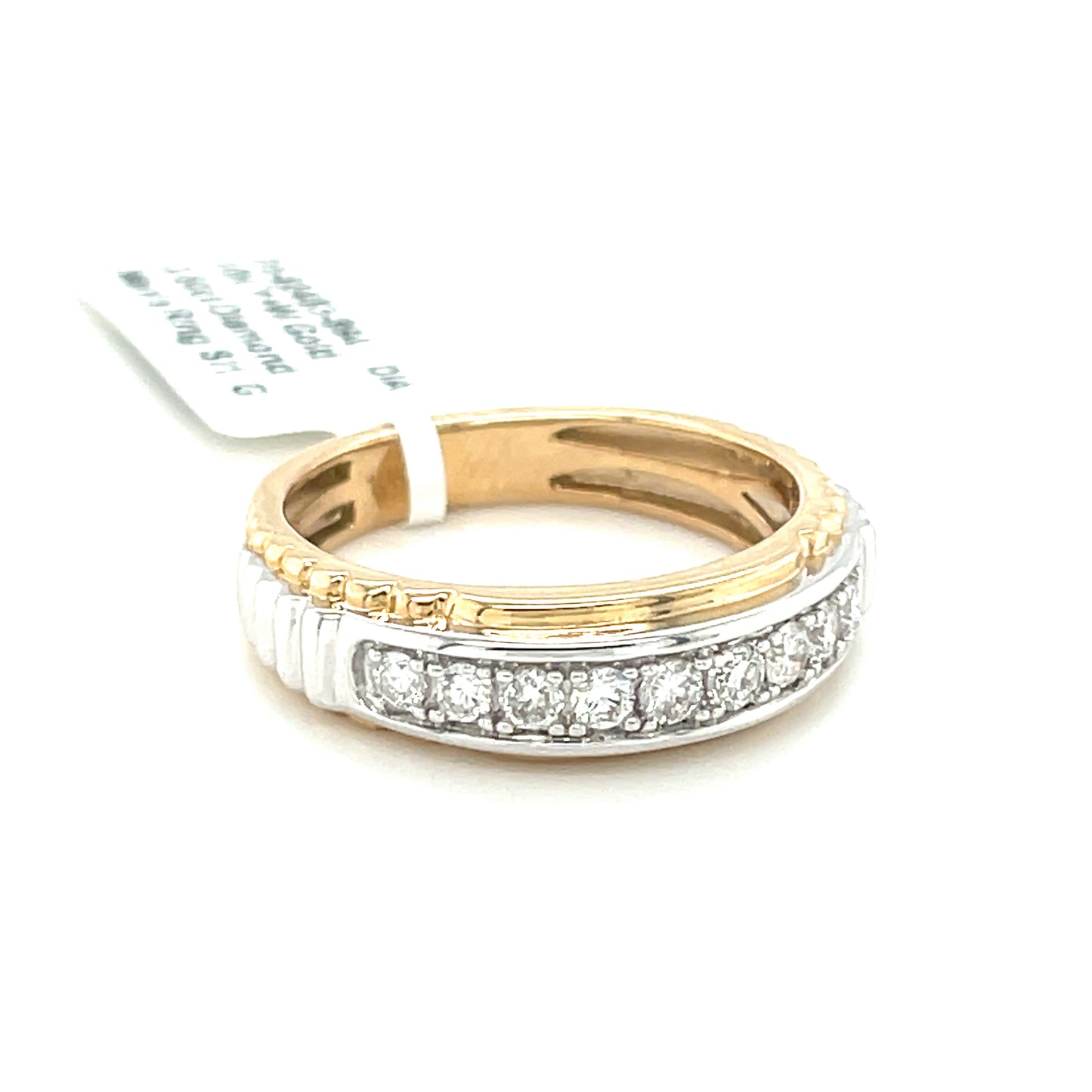 Diamond Wedding Bands - Men'