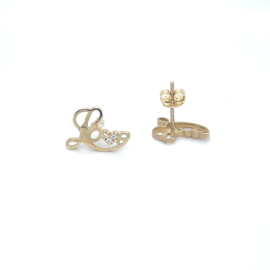 10K Gold Earrings/Stud