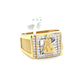 14K Gold Mens Ring