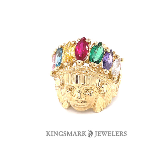 10K Gold Mens Ring